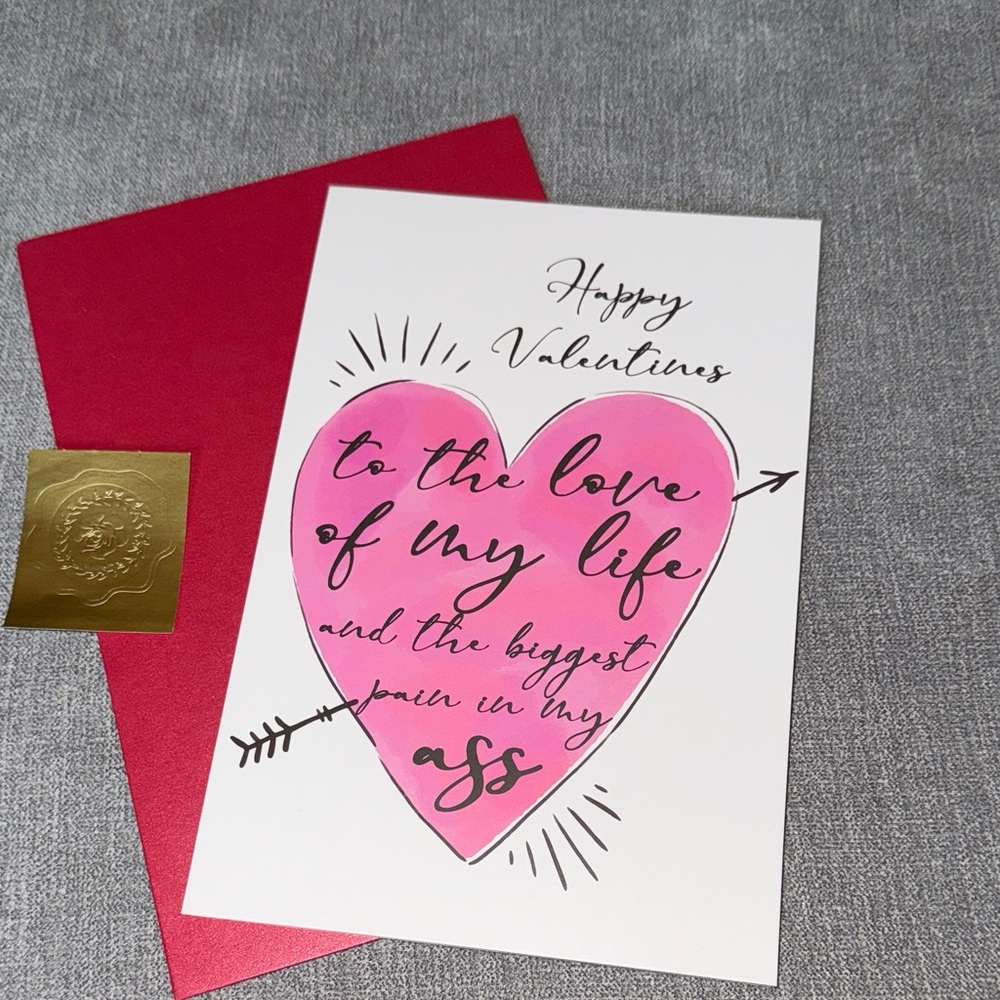 Funny Valentine's Day Card